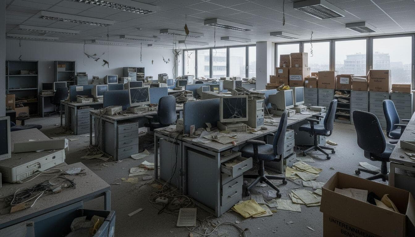 Firmenauflösung Hann. Münden - Vorher