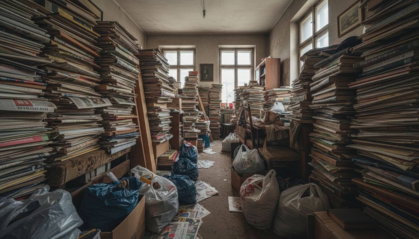 Messi-Wohnung Harz - Vorher